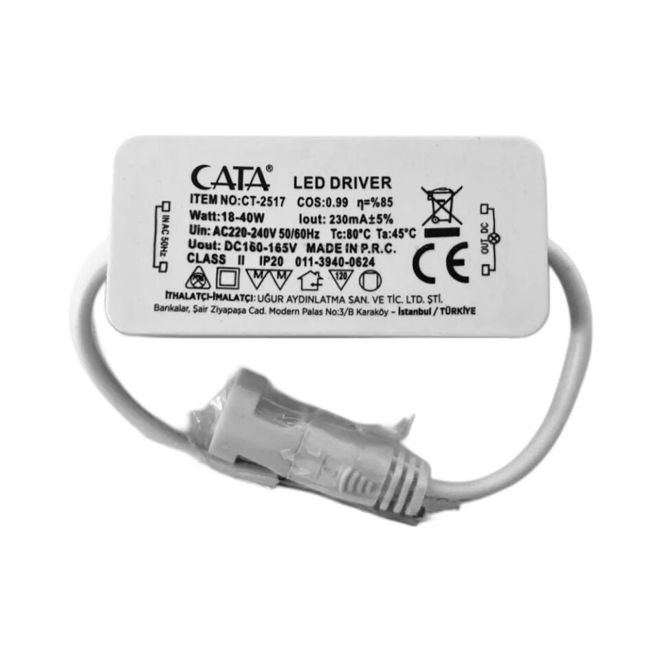 Cata 18-40 Watt Led Driver Ct-2517