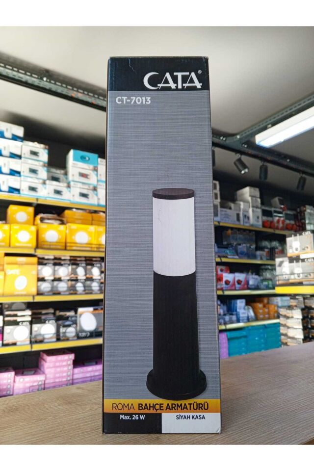 Ct-7013 Roma Bahçe Armatürü E27 40 Cm Abs