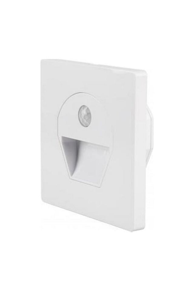 Sensörlü Koridor Aydınlatması Beyaz Gövde Fotoselli Gunışığı Işık CT-5170-G